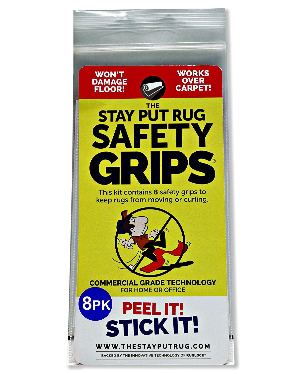 These Rug Grippers From  Keep Rugs in Place